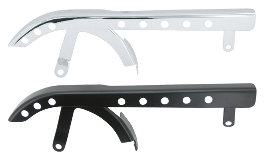 GZP Chrome belt guard w/holes XL91-99