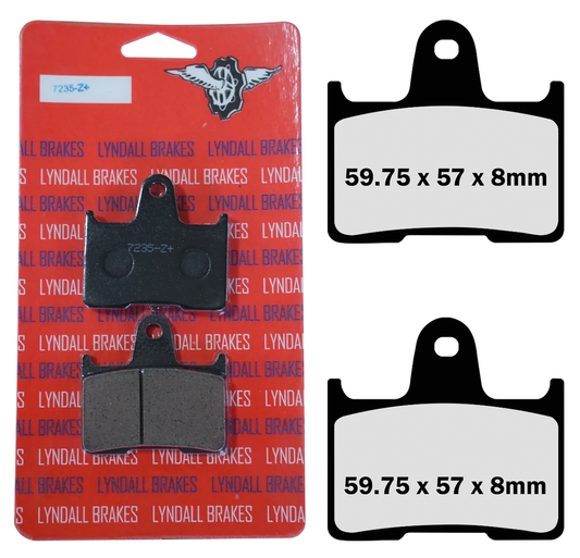 Rear Pads Z-Plus XL14-22