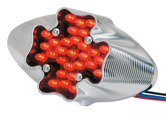 GZP Chrome stepped LED taillight