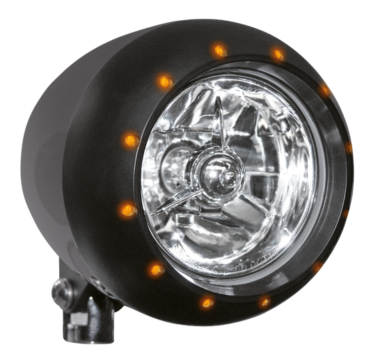 Blck Alien headled headlight w/turnsignl