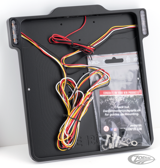 DMP 3-1 License Frame DE Matt Black