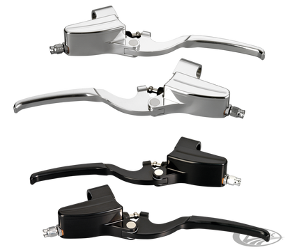 Kustom tech brake m/c+cable clutch black