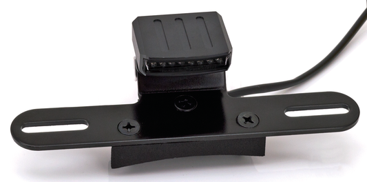 GZP Ebony taillght smoke lens w/lic.brck