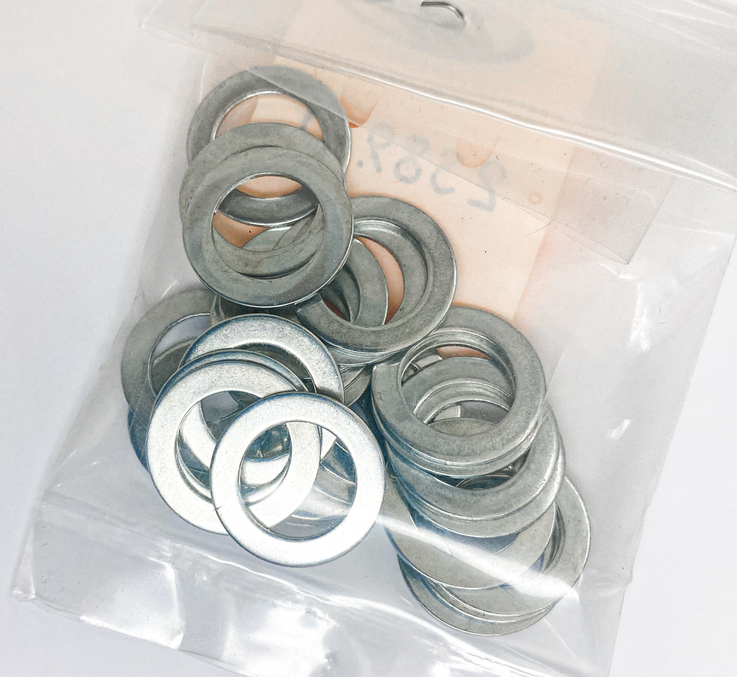 25pck washer 13/32x5/8"x1/32"