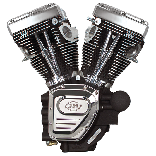 S&S T143 black/Chr no carb/ign FXD06-17