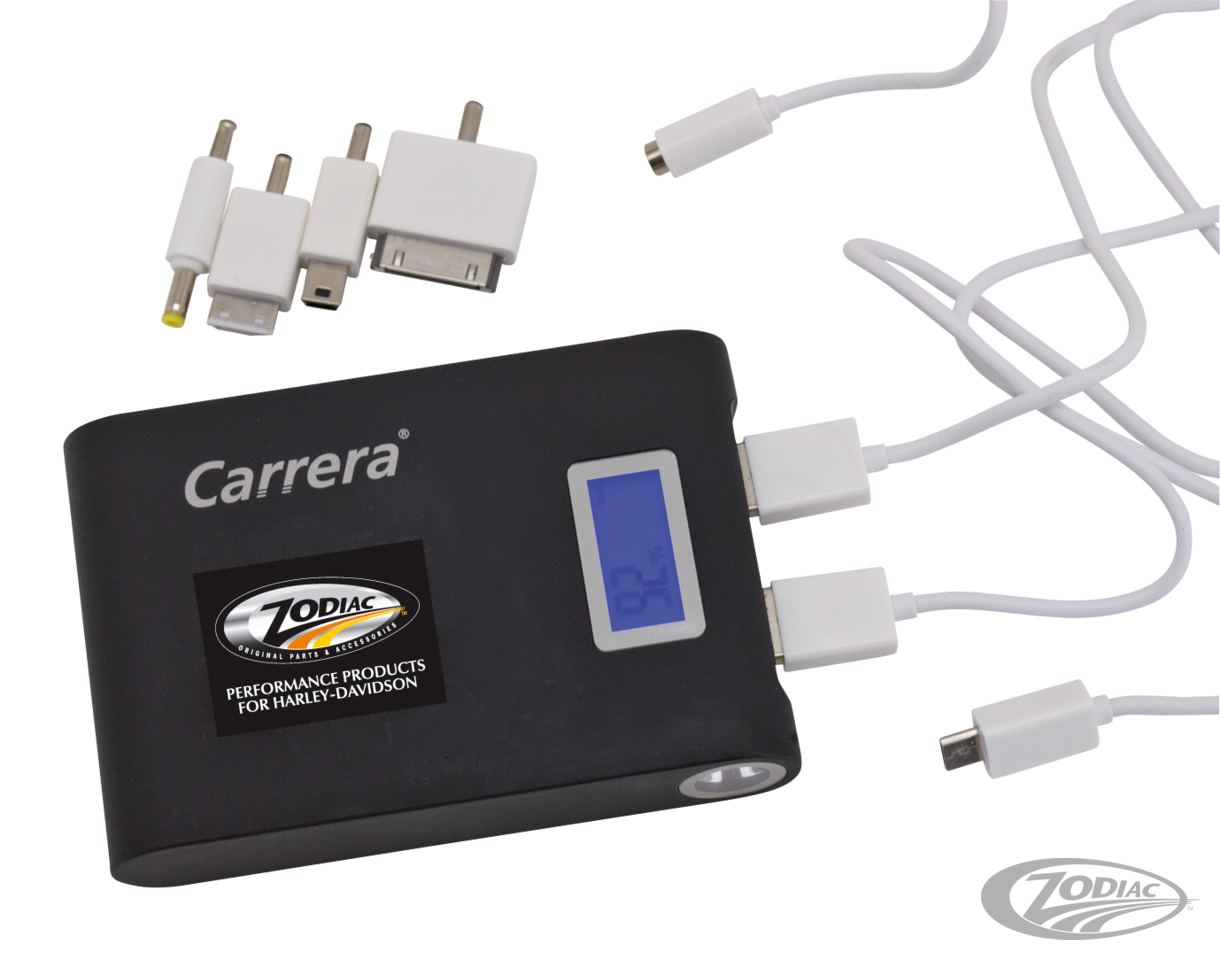 UN-3480 CARRERA 10,000mAh POWERBANK/LED