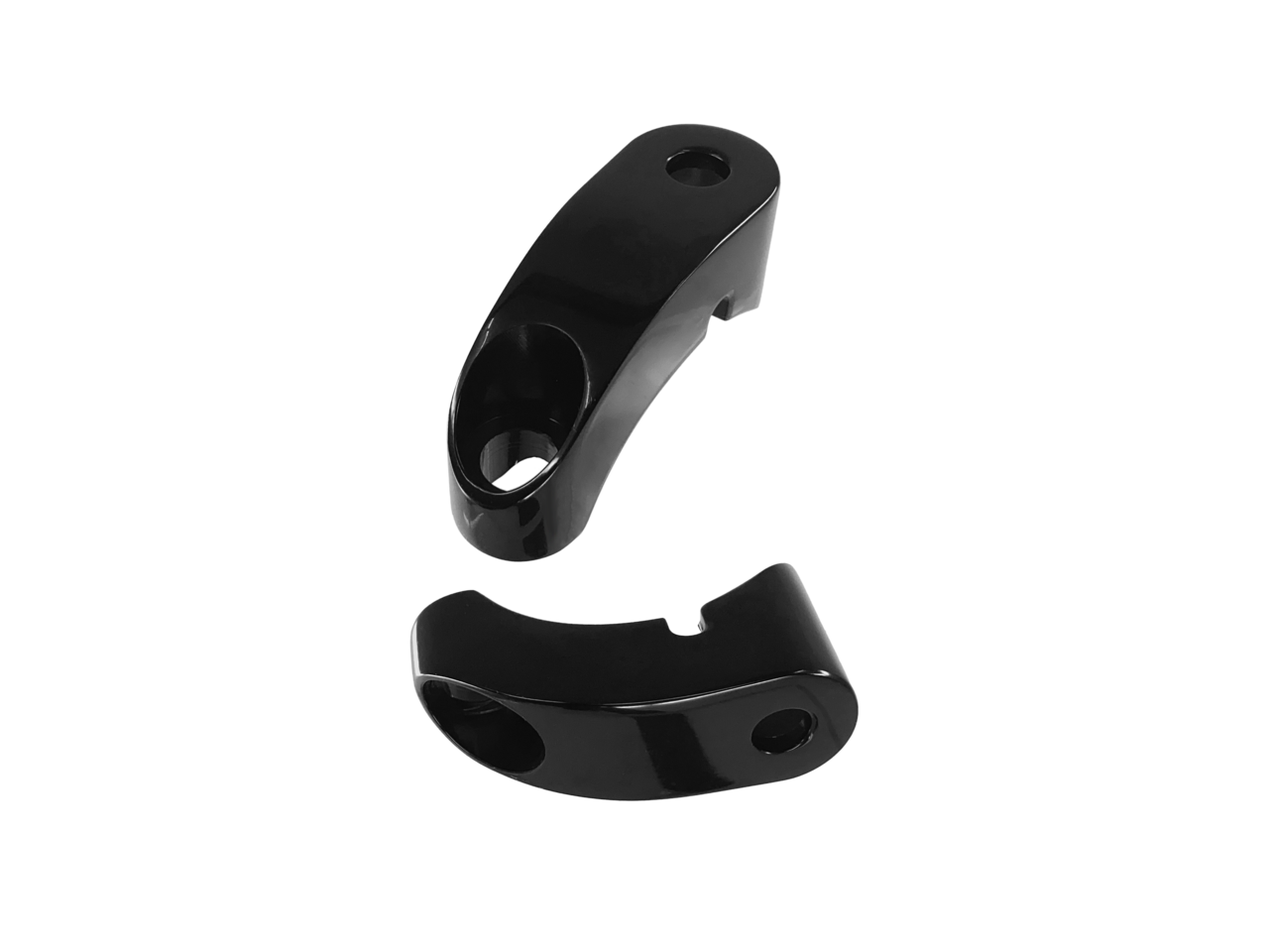 BLACK FR T/S MOUNTS 39MM FORKS