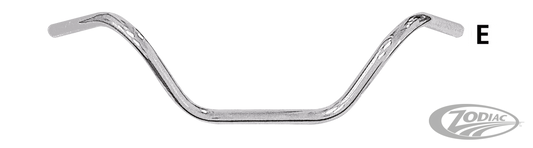 GZP Handlebar Harley low rise 1" thru