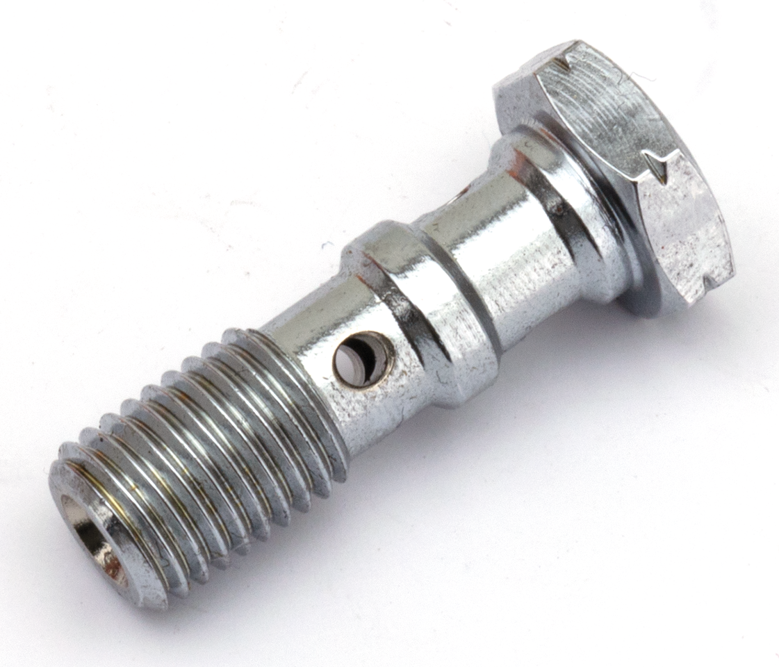 Chrome Double Banjo bolt M10x1.25