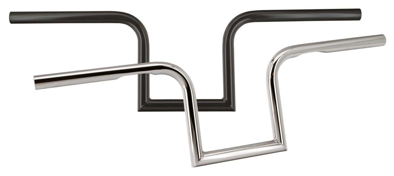 GZP SoCal Blk 1" handlebar Dimpled 8-1/4