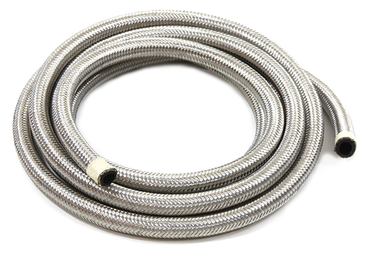 Braided inox covered hose 3/8"x305cm