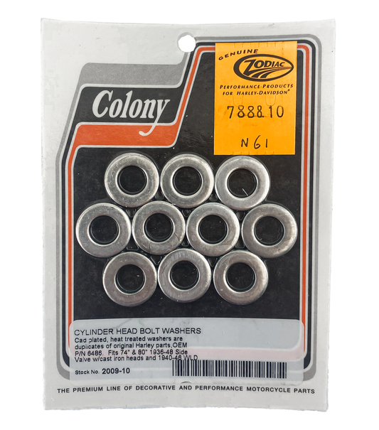 Wh Pltd Head Bolt Washers SV cast iron