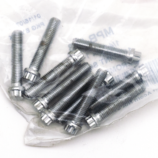10pck 12-point screw 1/4-28x1 1/4", UNF