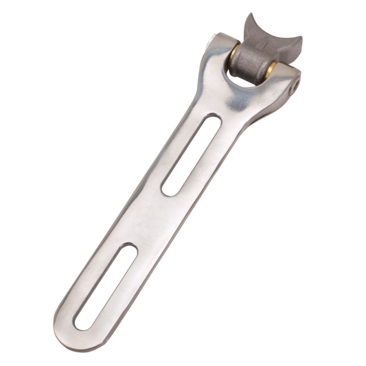 GZP solo polished stainless seat bracket