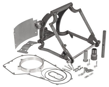 Super-Ass swingarm Zodiac & OEM FXST