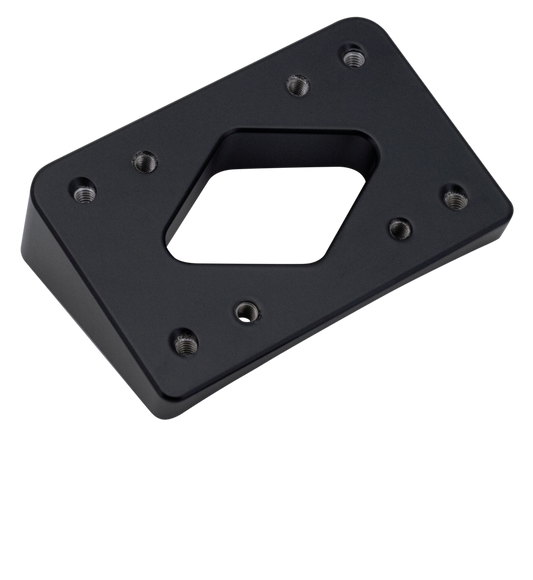 Rear fender licenseframe mount thick blk