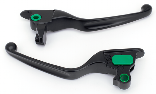 GZP BLK BRAKE & CLUTCH LEVERS FLH/T08-13