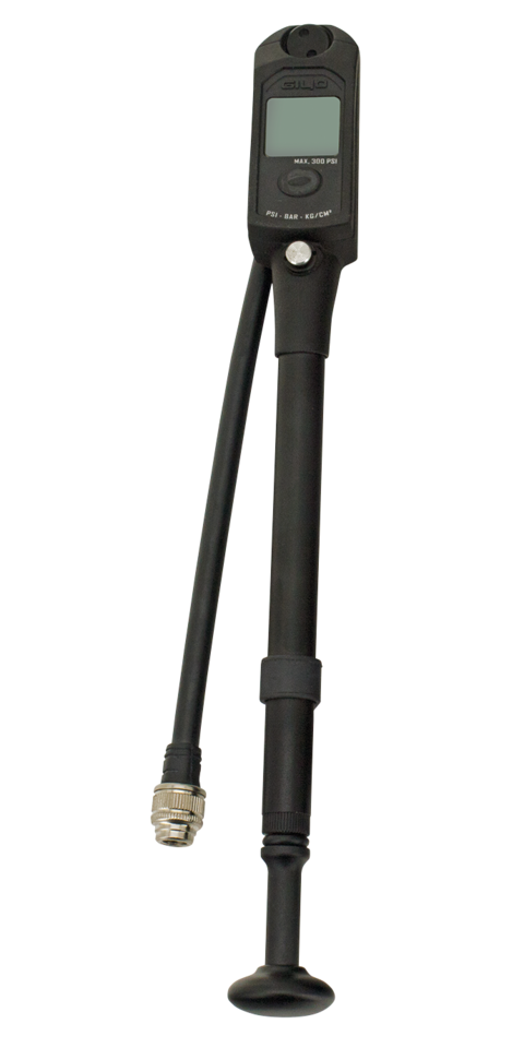 GZP Solo black 11" 300PSI LCD shock pump