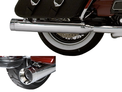 Kerker Stout slip-ons FLH/T95-09 chrome