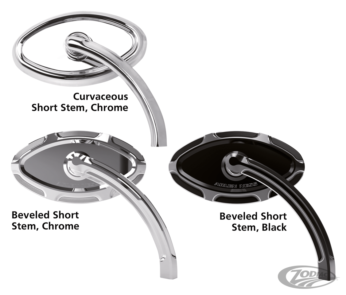 SMOOTHIE MIRROR  LEFT  CHROME