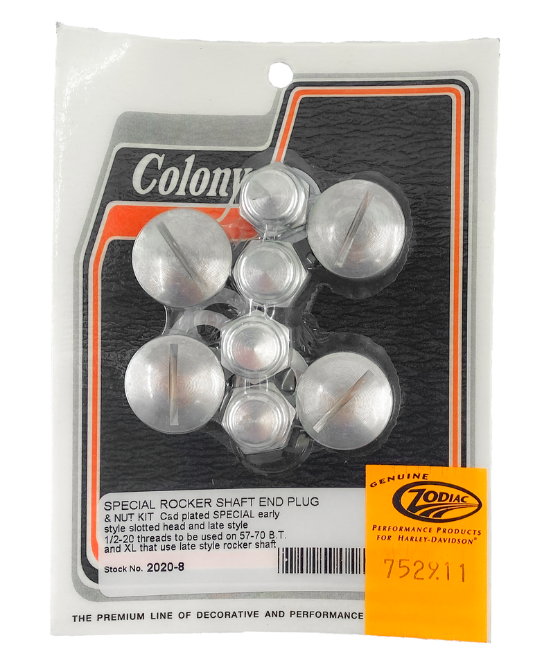 Colony slotted rocker shaft screws WhP