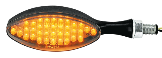 GZP Black LED turn signal E-appr.Clearle