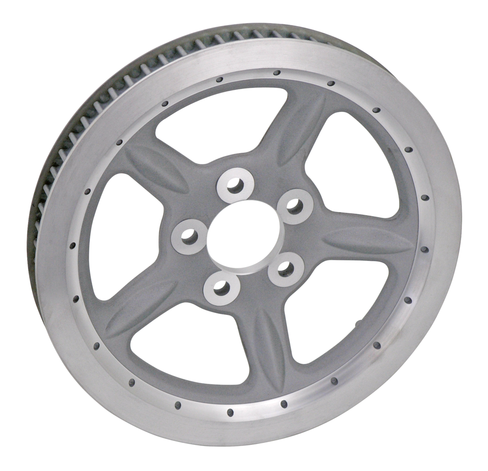 Belt sprocket 1.5"x65T BT80-99 Slvr
