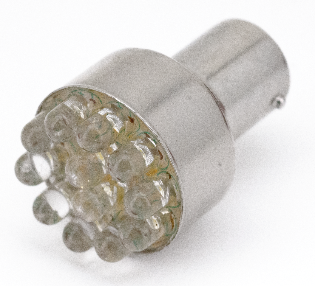 GZP SINGLE CLSTR 12XLED BULB WHITE BA15S