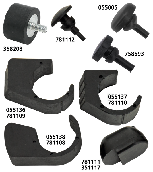 Bumper, jiffy stand leg FLH/T07-up