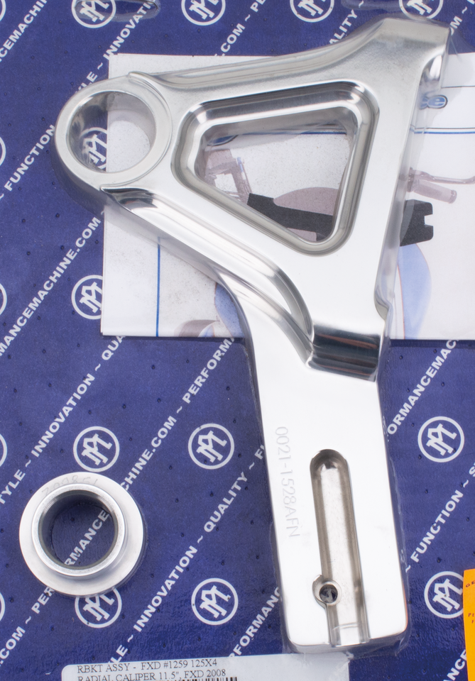 Radial caliper bracket FXD08-17 chrome