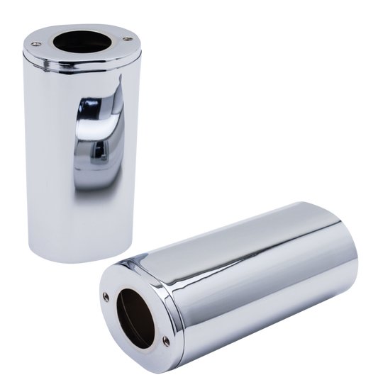 GZP Chrome slider cvrs, pair 45964-49/86