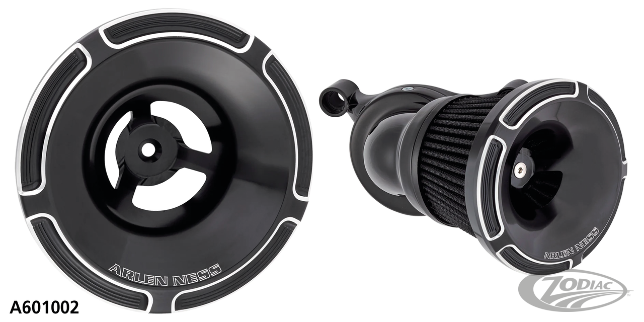 Velocity A/C Beveled Cover Black