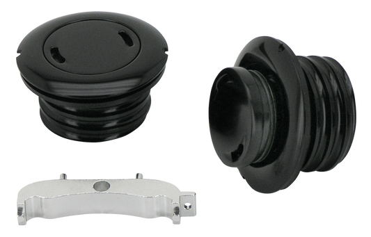 GZP Blk flushmnt 1.5" gascapset w/paints