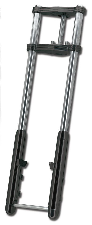 Naked Blk Bubba Front fork 6 degr +16"