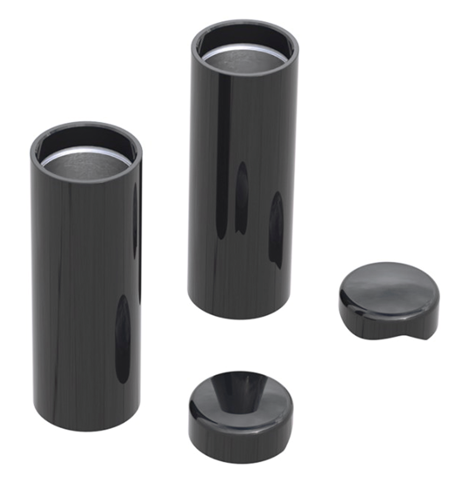 Fork Cover Kit 4PC Black FXBR18-Up