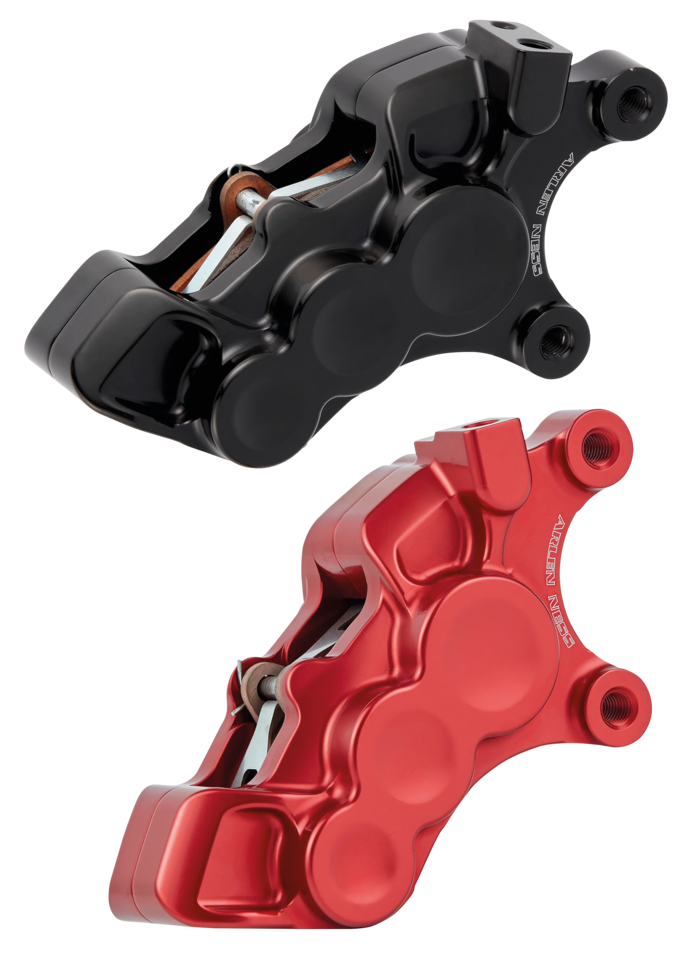 Ness 6-piston 11.8" caliper red right