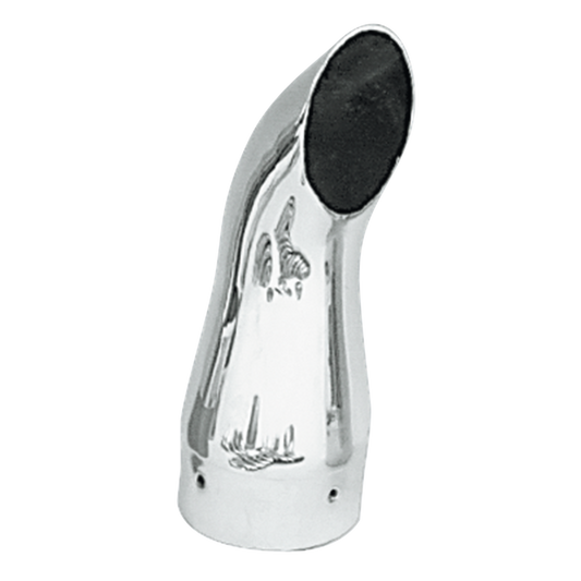 Supertrapp chrome turn/out end cap