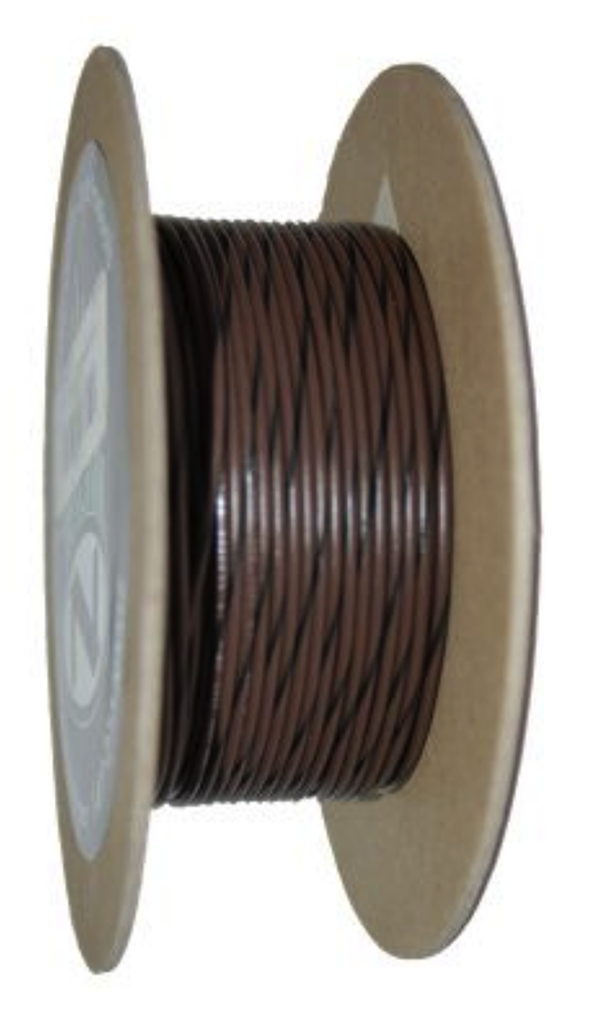 18-Gauge BROWN/BLACK STRIPE 100' Spool P