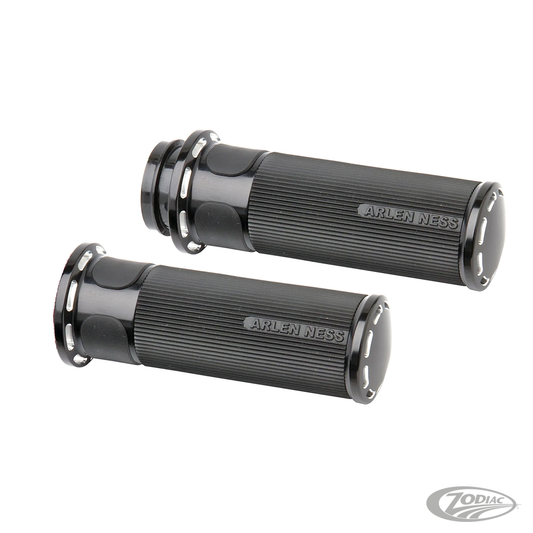 SLOT TRACK GRIPS, H-D, CBL LONG, BLK