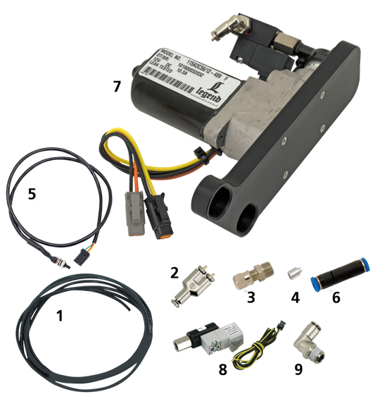 Legend Air airhose 5/32"x2.44m