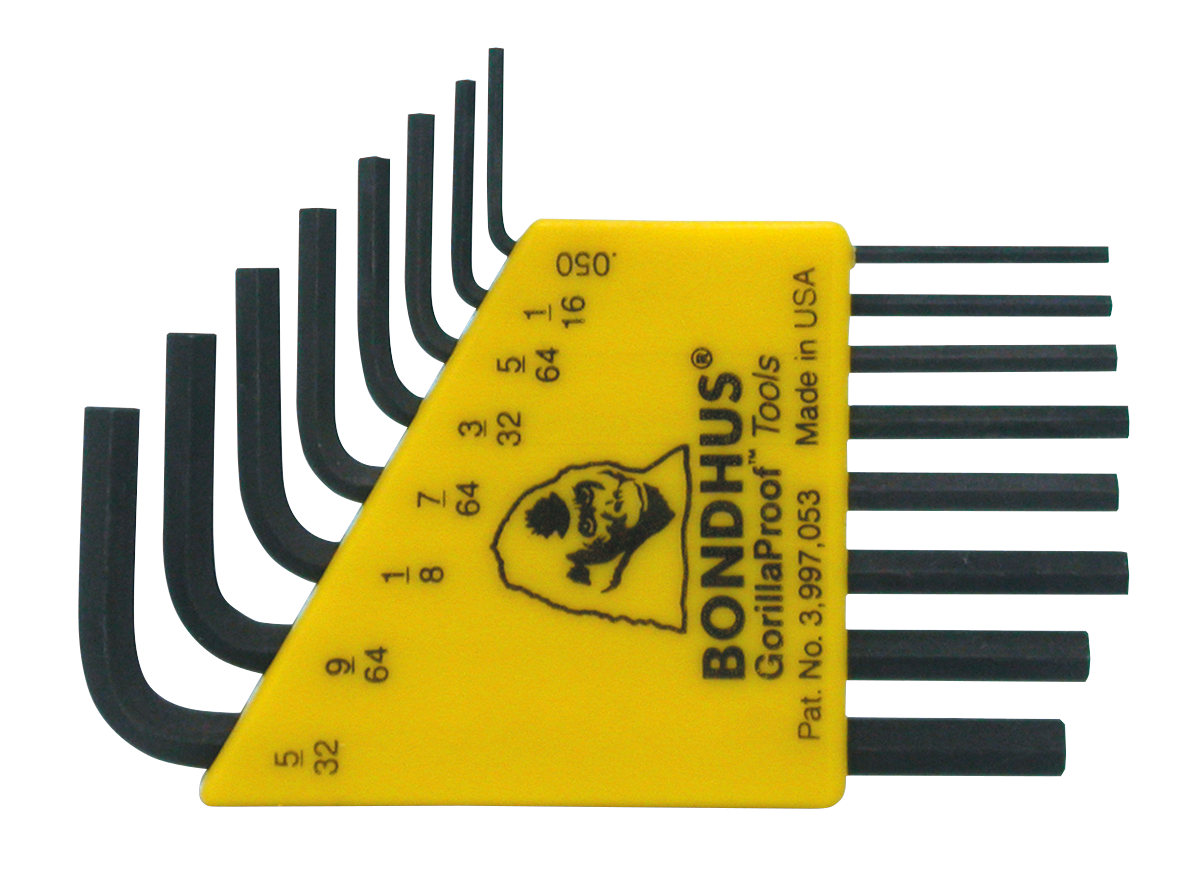 8-Piece hex key set short version