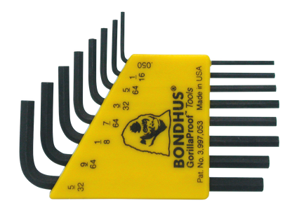 8-Piece hex key set short version