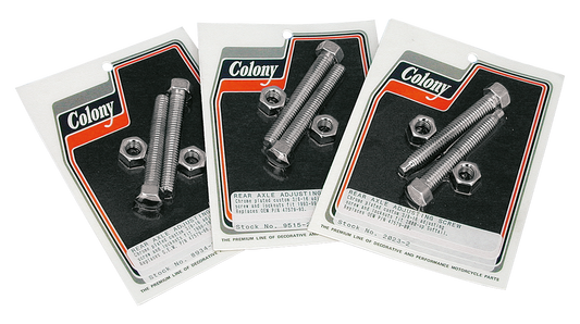 Rear Wheel adjuster Softail 86-92 set
