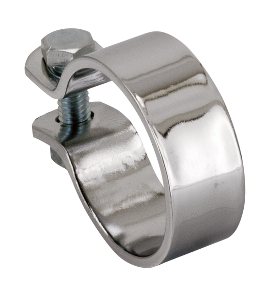 GZP Chrome exhaust clamp 1.625" I.D.