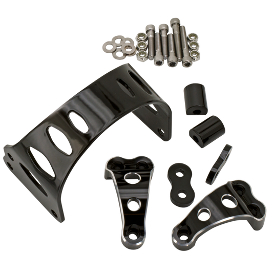 GZP Tomahawk Black forkbrace kit FXD06-u