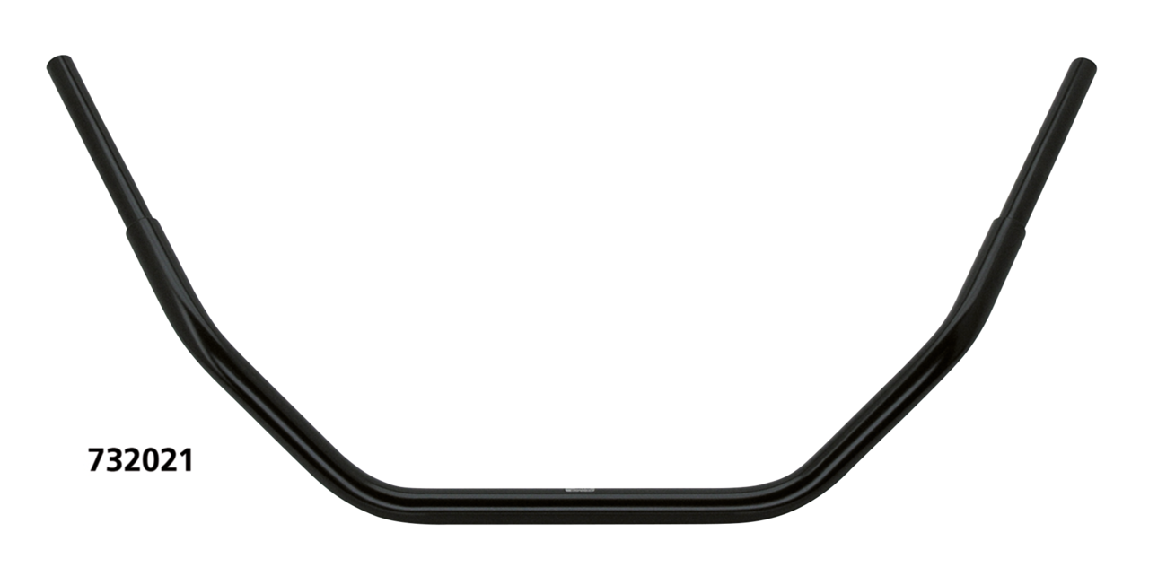 Dirty bar 1-1/4" 1M wide  5 hole Black