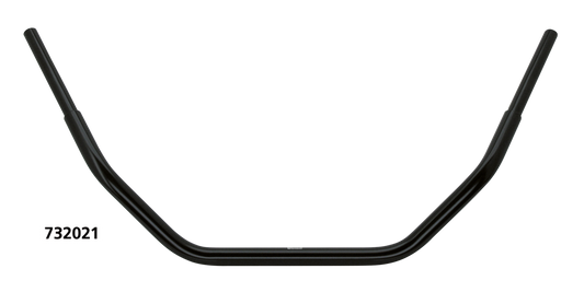 Dirty bar 1-1/4" 1M wide  5 hole Black