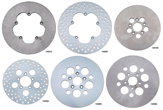 GZP St. steel rotor disc solid 84-up FR