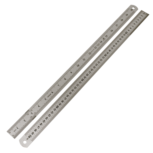 Stainless Steel ruler 50cm/20inch long
