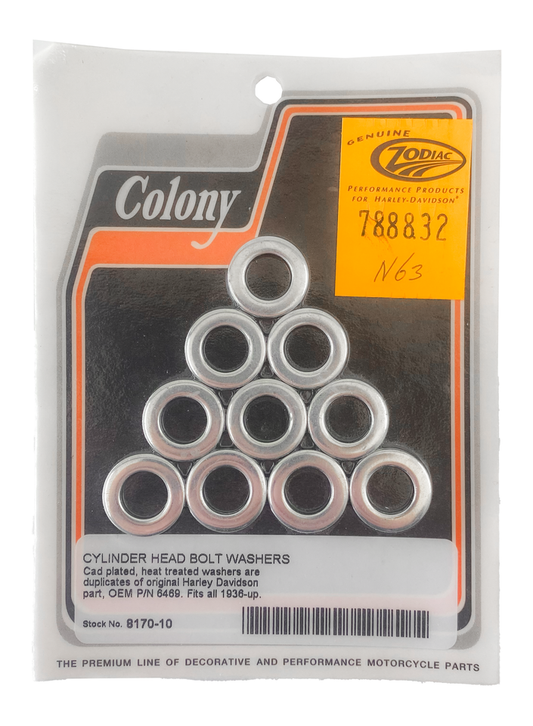 Cyl Head Bolt Washers OHVBT36-up Wh Pltd